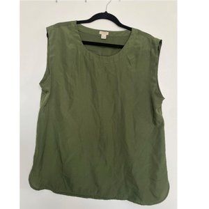 J.Crew Green Blouse